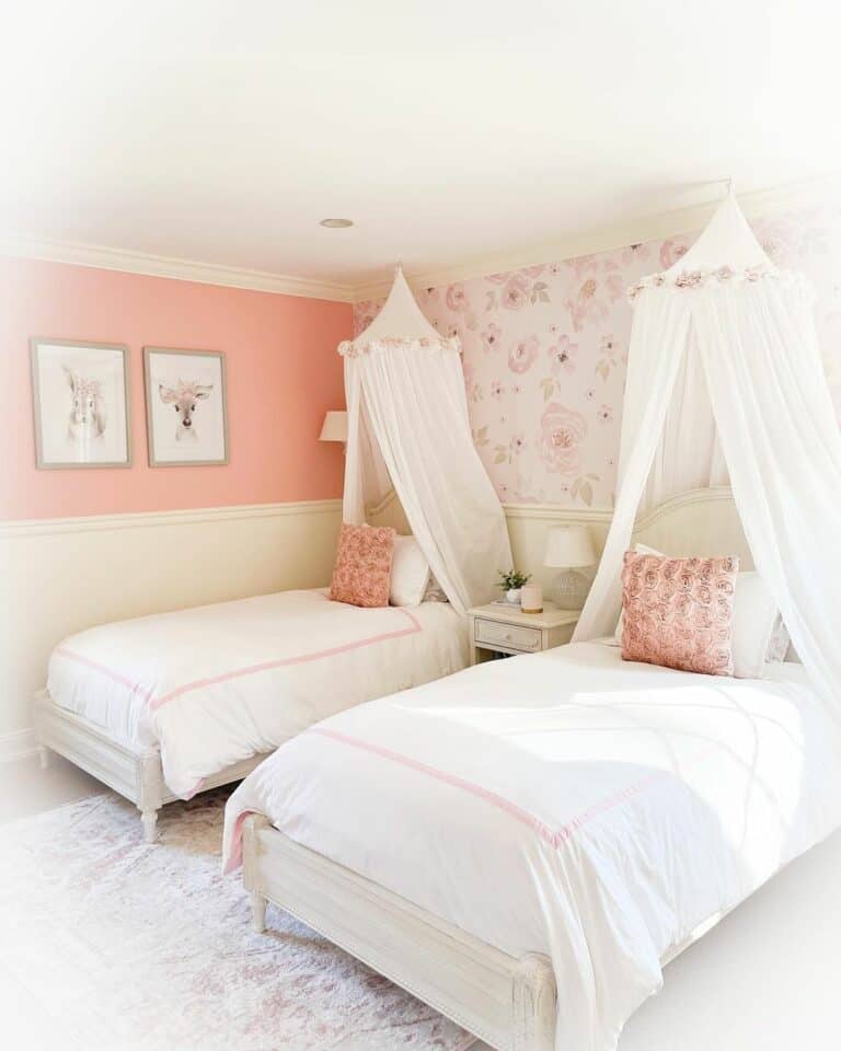 Little Girls Bedroom Ideas With Two Beds