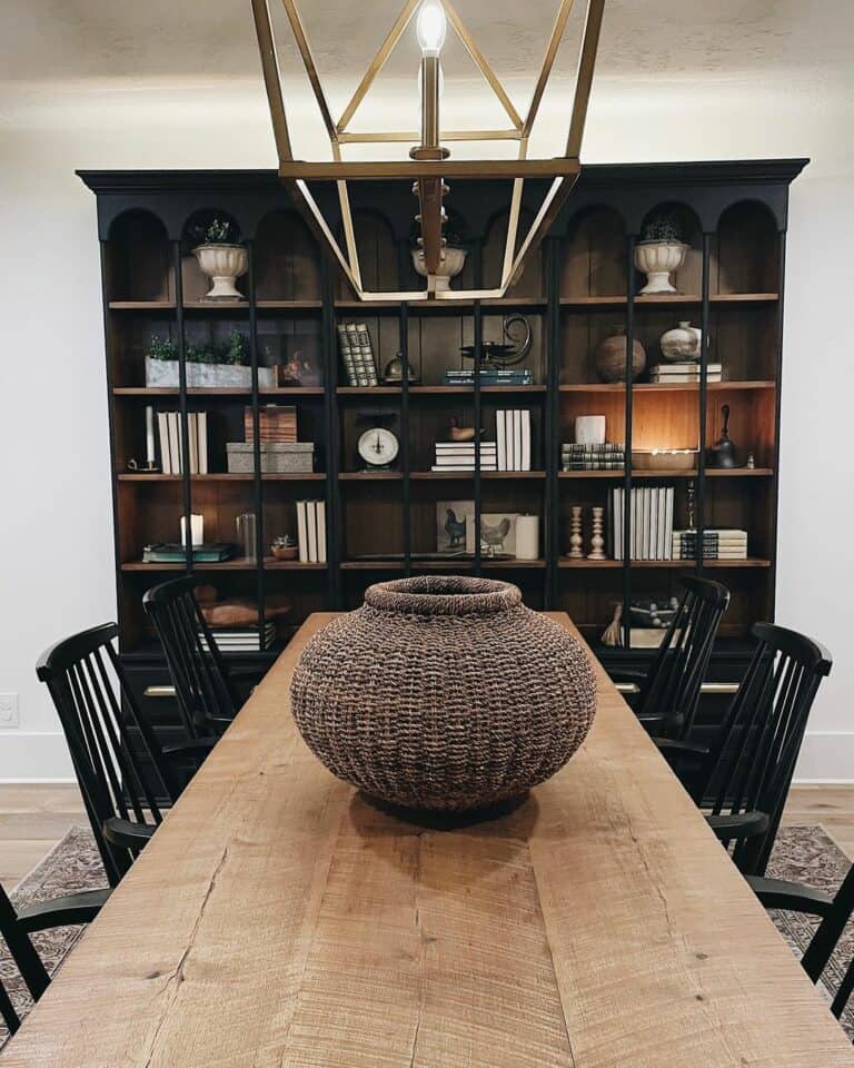 Modern Dining Room Bookcase Styles