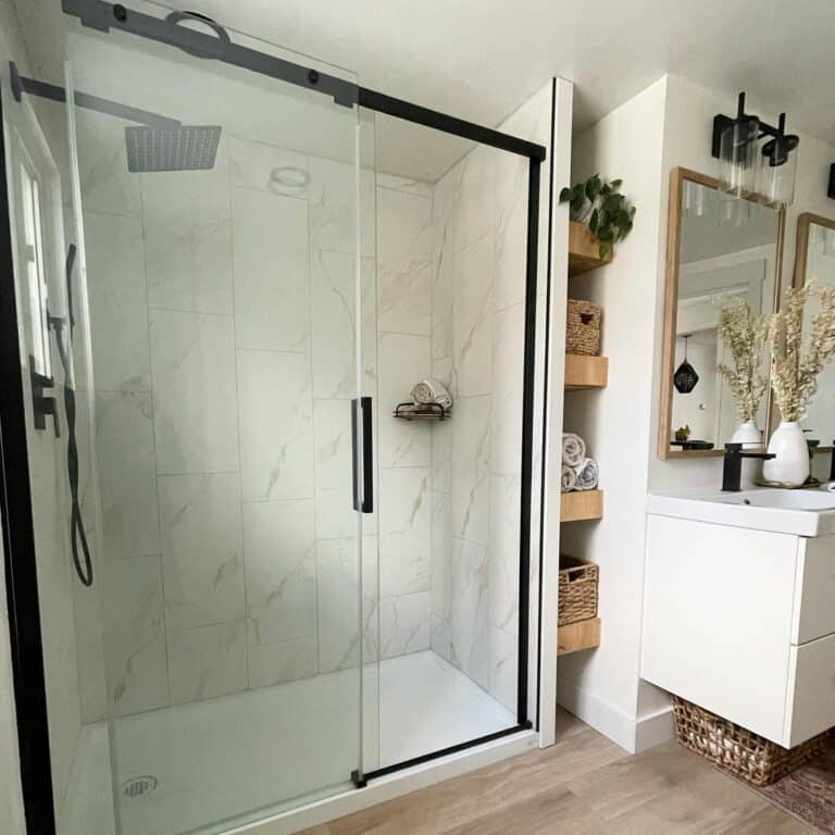 Modern Walk-in Shower Design