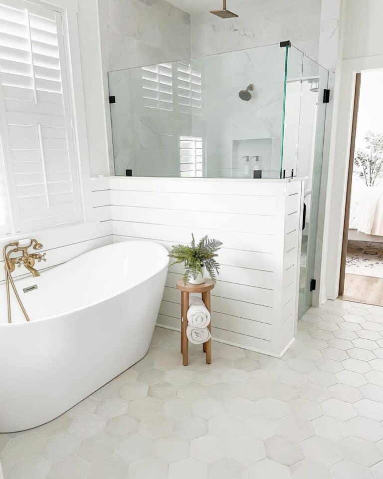 Modern White Bathroom
