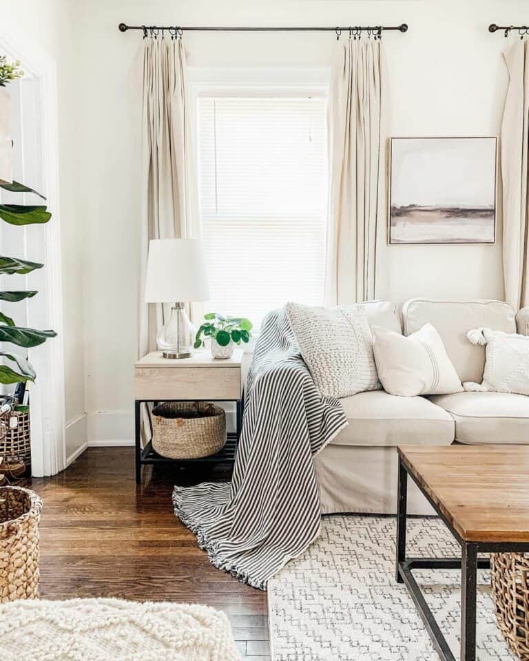 Monochromatic Farmhouse Charm