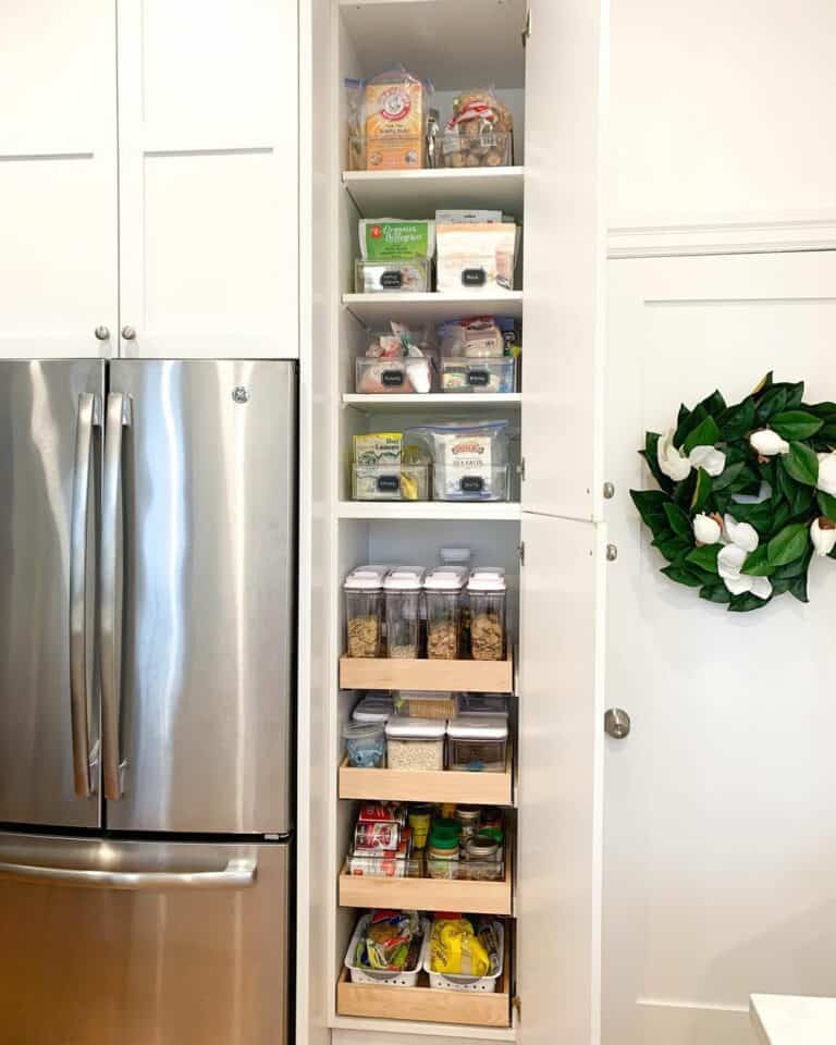 Narrow Pantry Inspiration