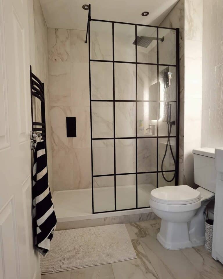 Neutral Bathroom With Multi-purpose Tile