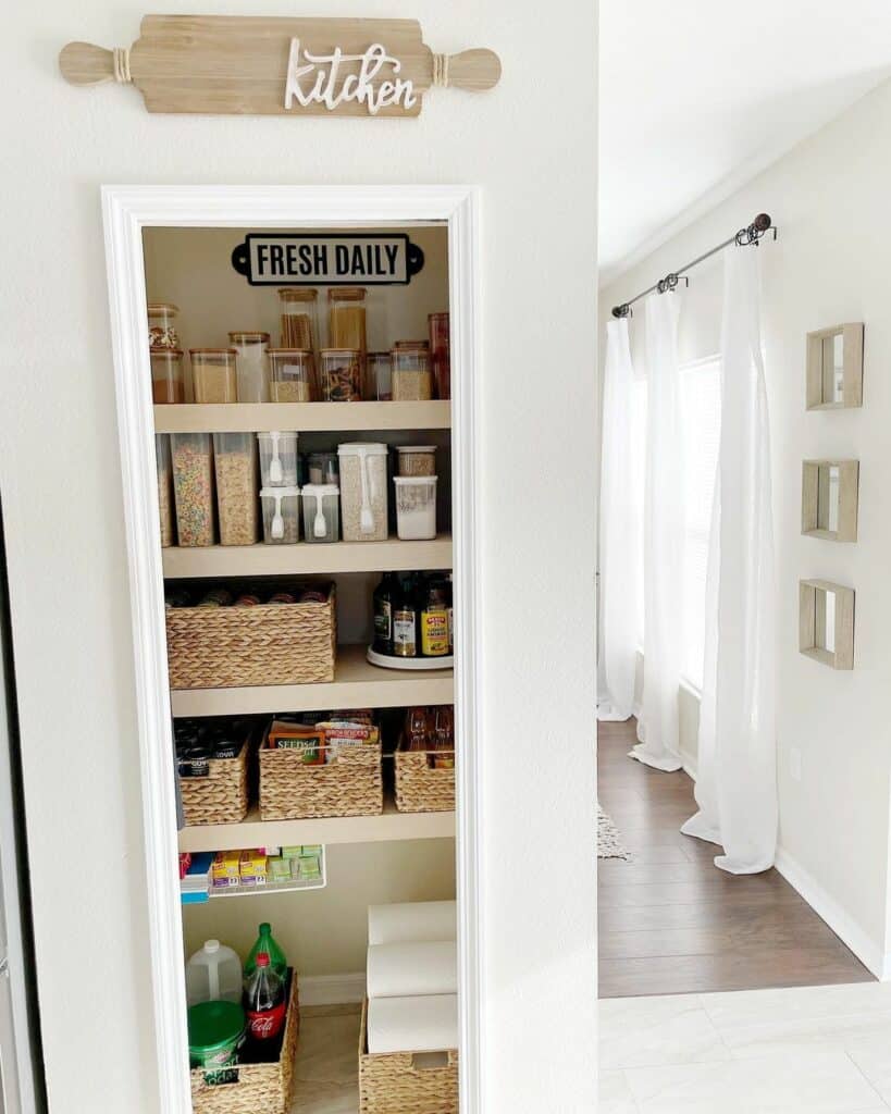 24 Floating Pantry Shelves to Define Your Space