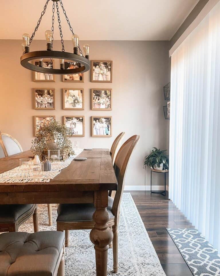 Rustic Dining Room Décor