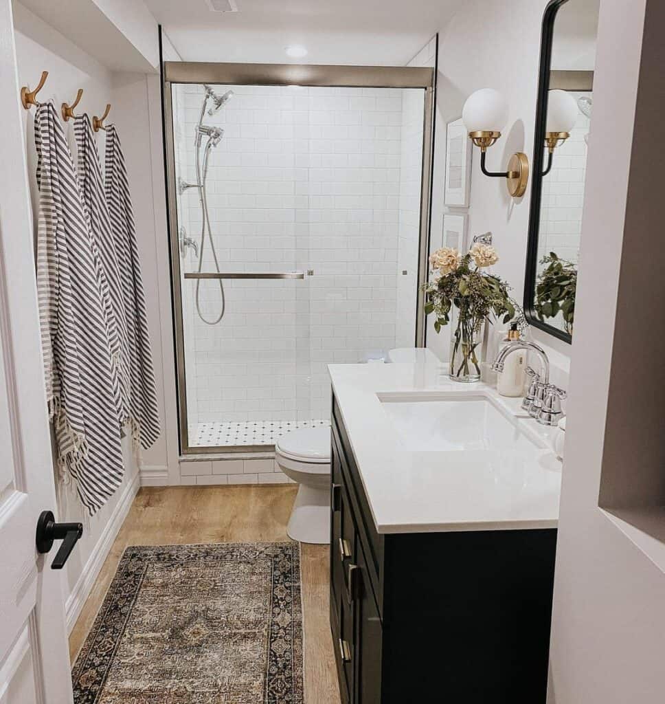 Shower Tile Patterns for a Modern Farmhouse Bathroom