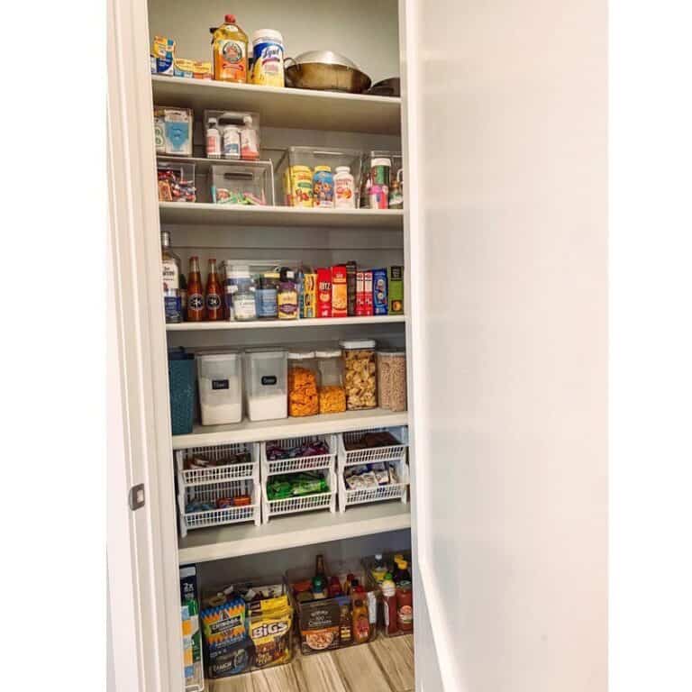 Simple Pantry Organization for a Small Space