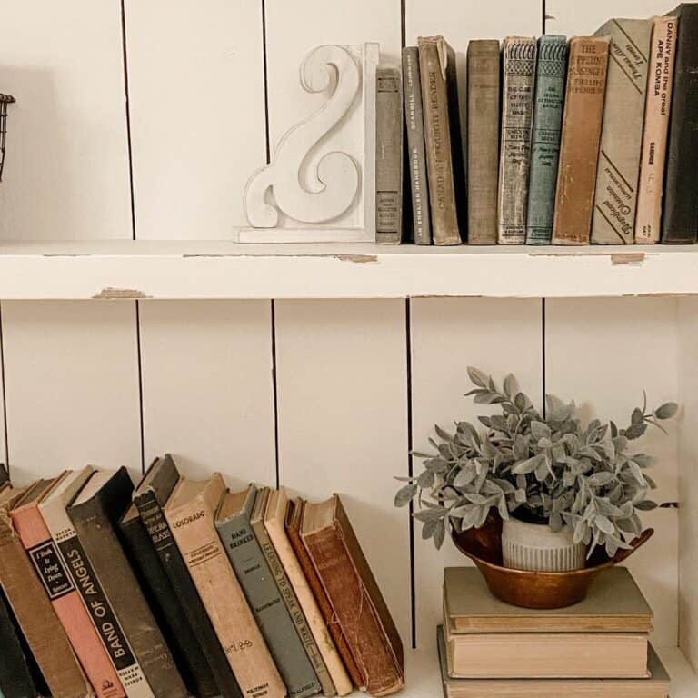 Size-based Bookshelf Organization Ideas