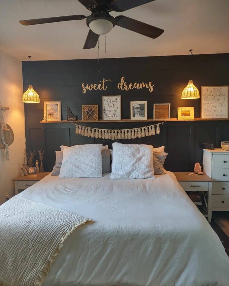 Sleepy Dark Bedroom Walls
