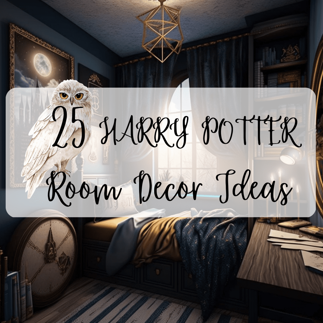 Harry Potter Room Decor Ideas - Wizard Inspired Bedroom Ideas  Harry  potter room decor, Harry potter room, Harry potter bedroom