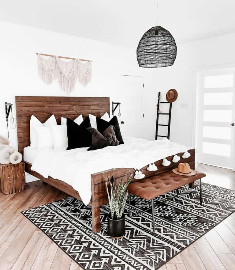 Unique Light Fixtures for a Bohemian Bedroom