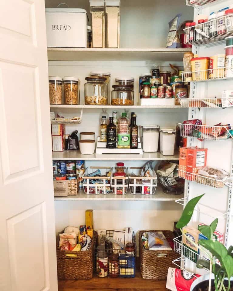 Using a Pantry Door for Additional Storage