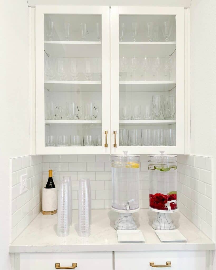 White Butler's Pantry Ideas