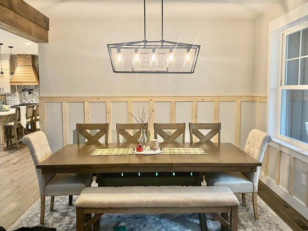 Wood Board and Batten on Beige Walls - Soul & Lane