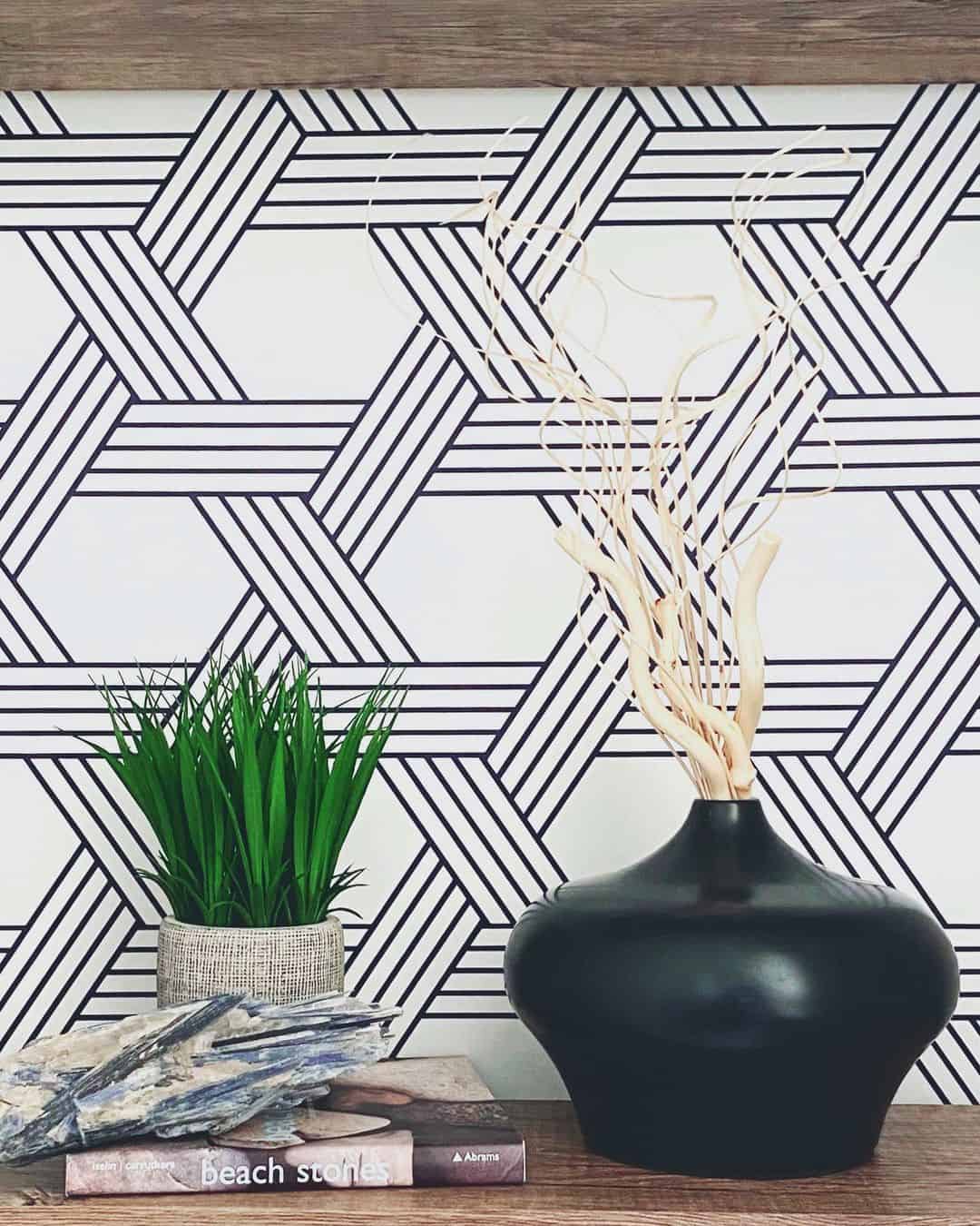 Black and White Accent Wallpaper Inspiration Soul & Lane