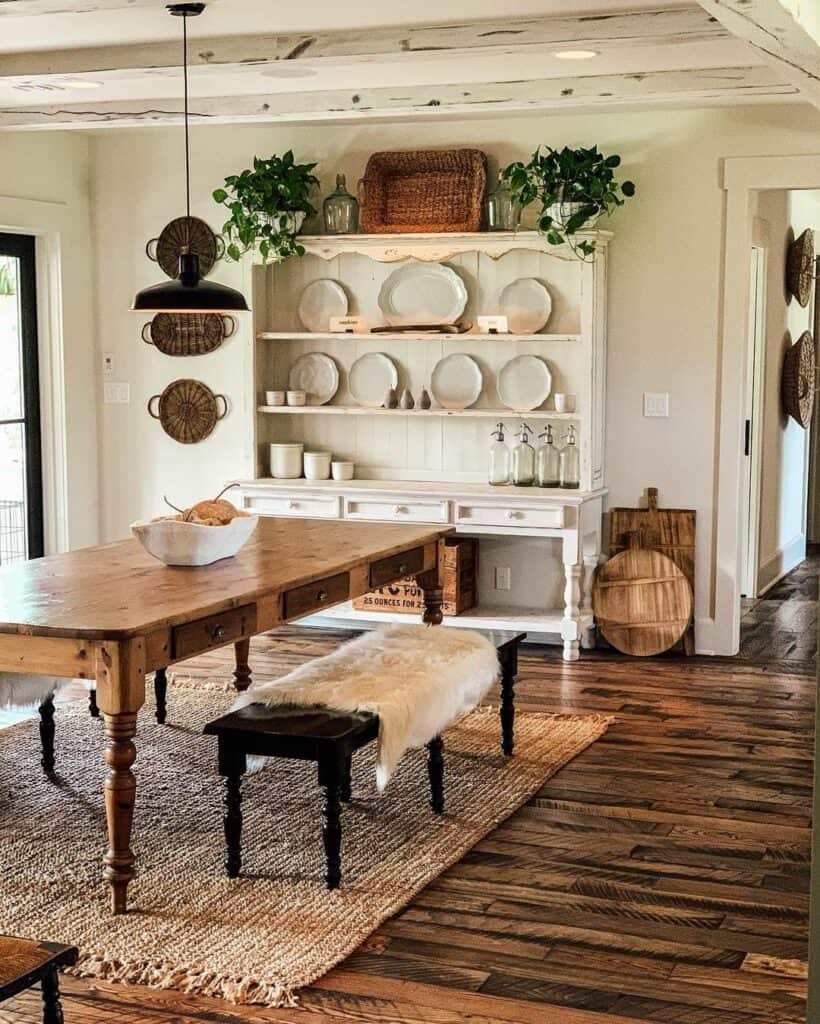 American Country Dining Room Design