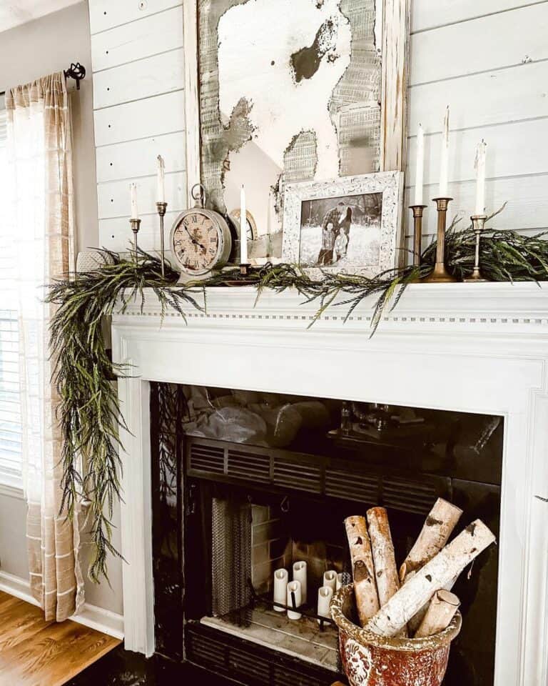 Antique Planters Perfect for Firewood Storage