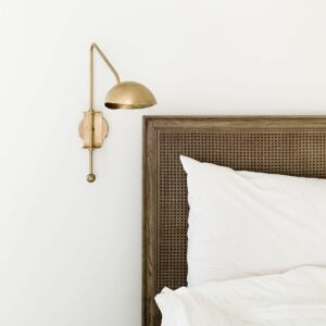 Brushed Gold Wall Sconce