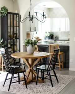 Classic Modern Dining Area