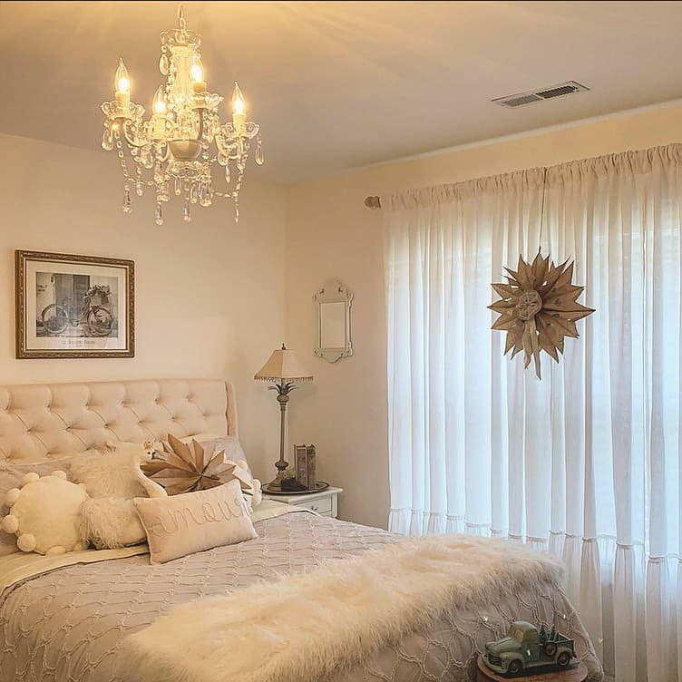 Cottage Charm Bedroom Chandelier