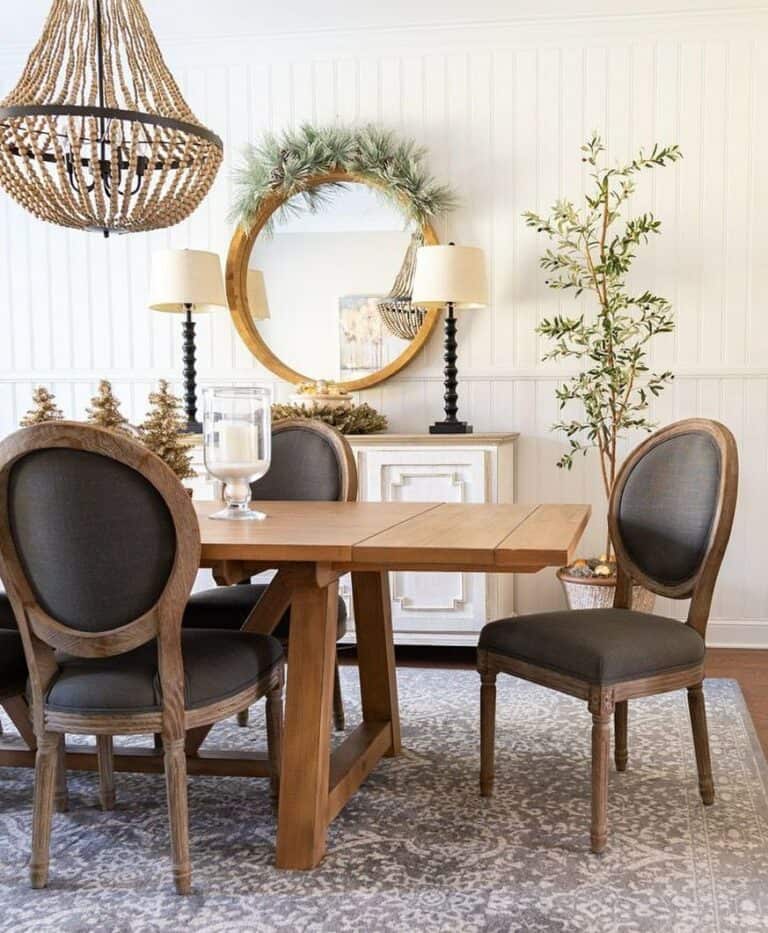 Dining Area With Cohesive Details