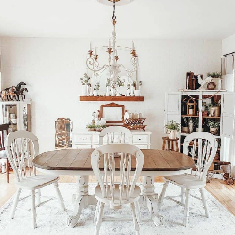 Farmhouse Dining Room Cabinetry