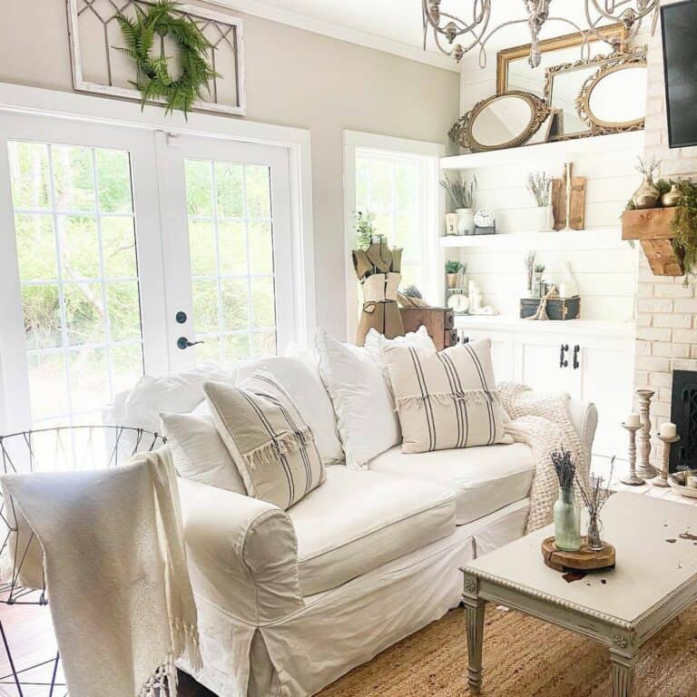 Farmhouse Shelving Showcase