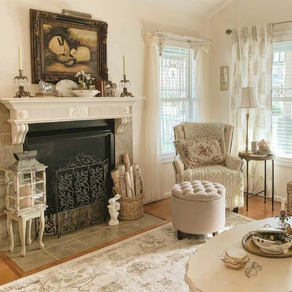 French Cottage Living Room