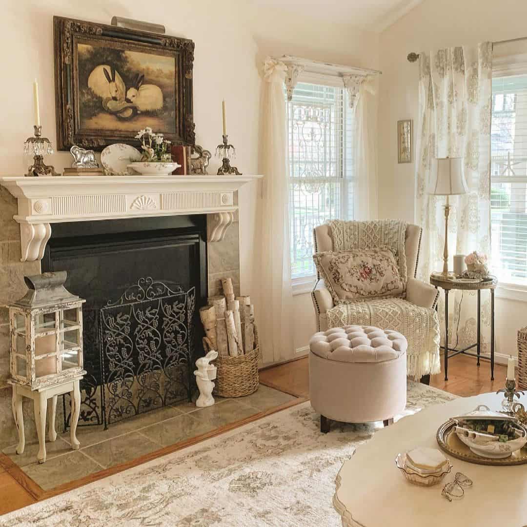 French Cottage Living Room Soul & Lane