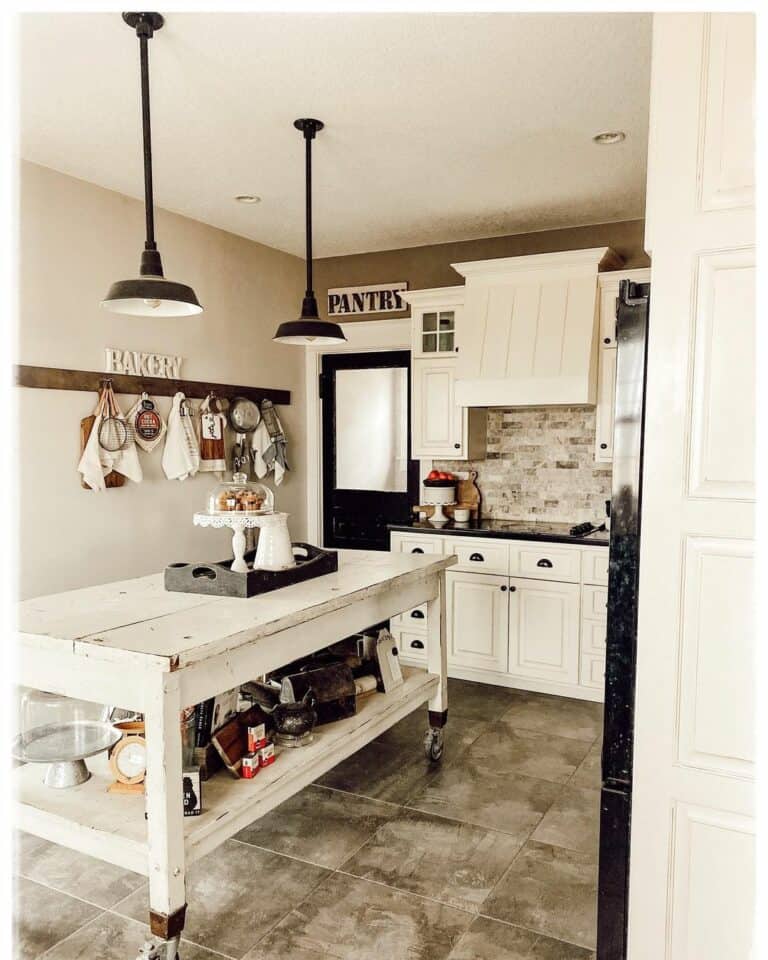 Functional Vintage Kitchen