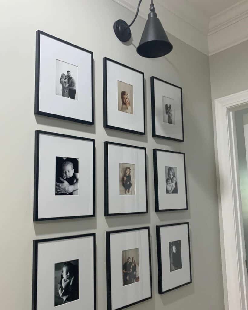 Gallery Wall With Baby Photos