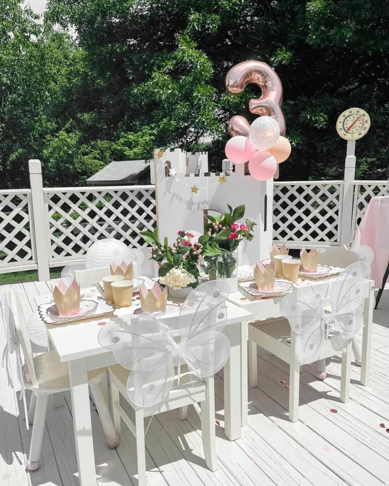 Garden Party Décor for a Child’s Birthday