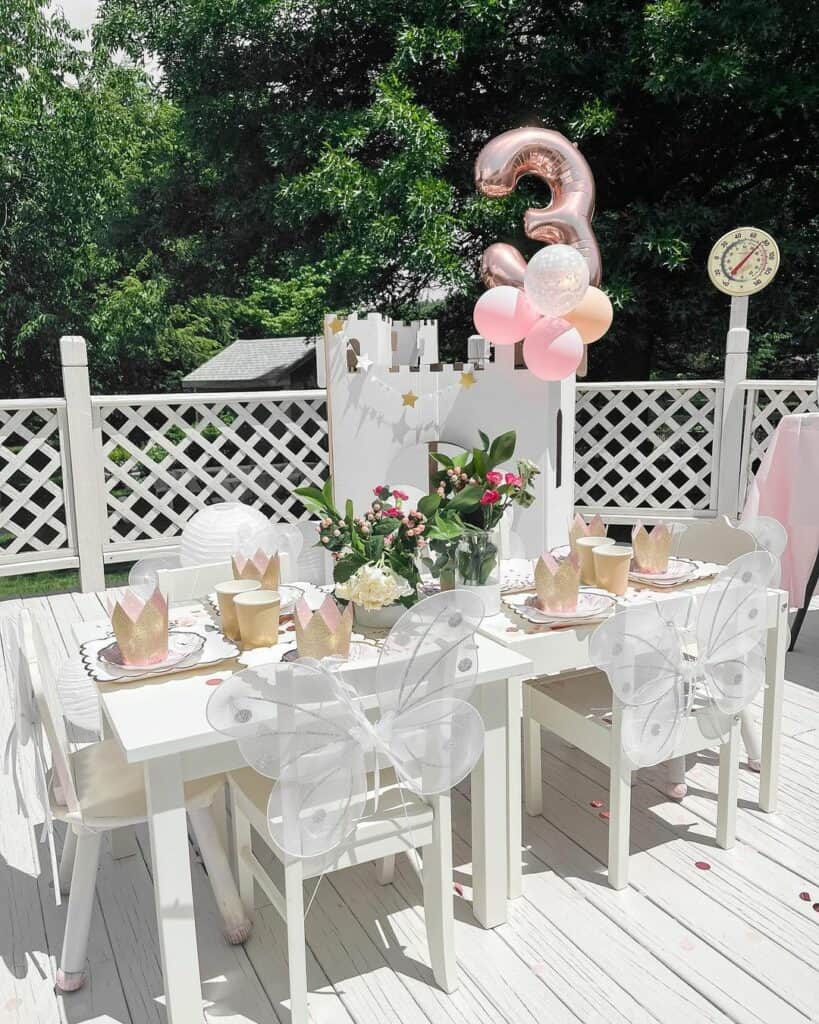 Garden Party Décor for a Child’s Birthday