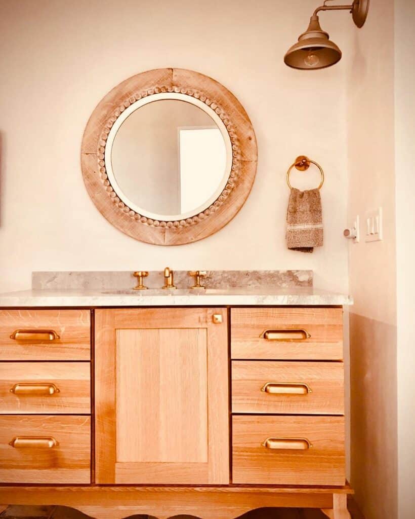 Modern Farmhouse Bathroom Cabinet Ideas