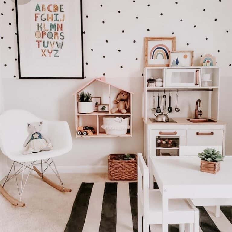 Modern Small Playroom Ideas for Girls