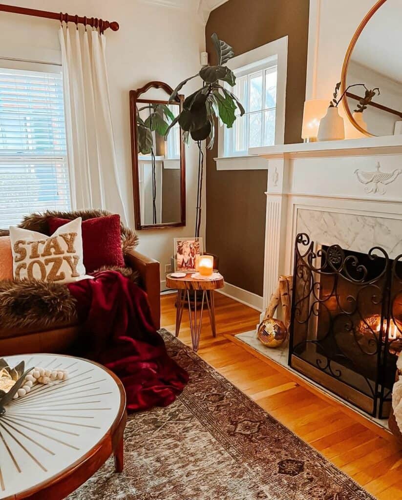 Modern Tudor-style Living Room - Soul & Lane