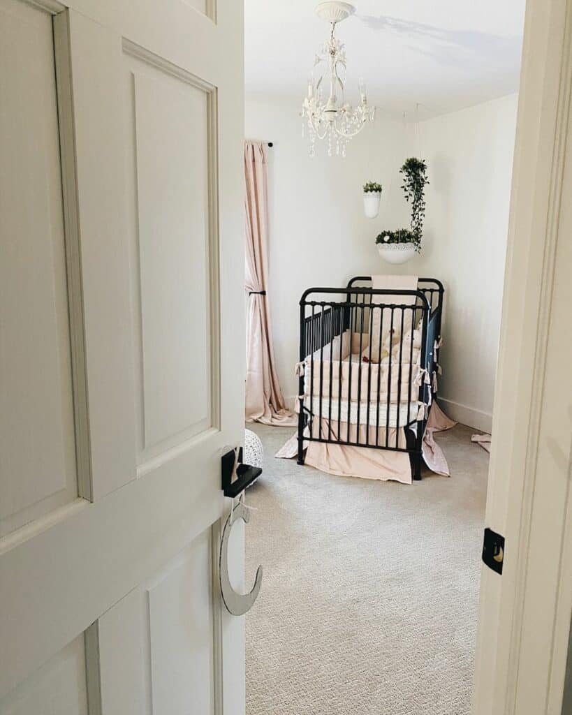Nursery Design With Corner Crib Soul & Lane