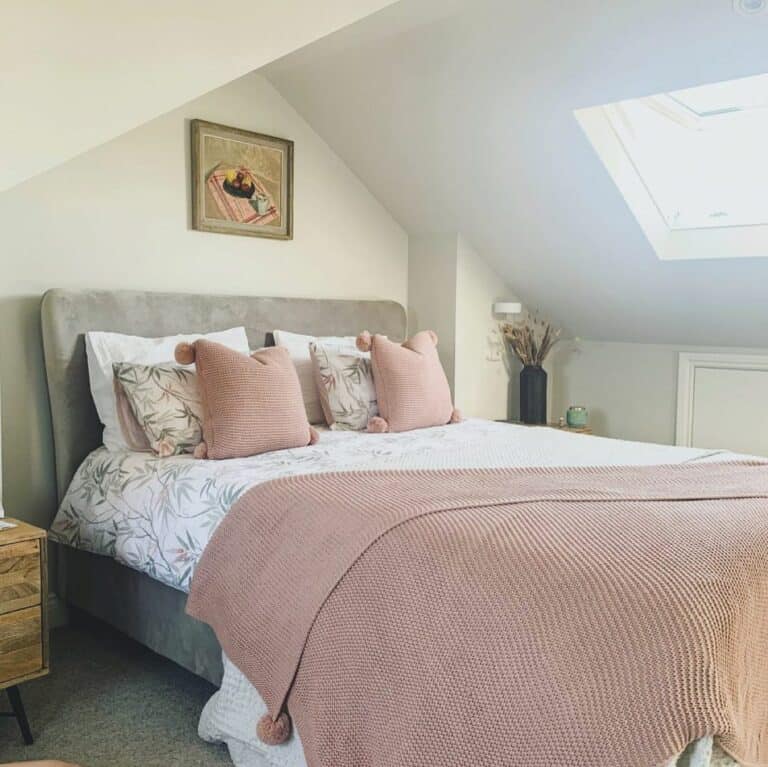 Pink Paradise Attic Bedroom