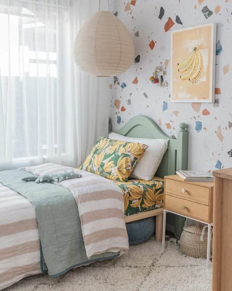 Plenty of Patterns Kid's Bedroom Design Idea