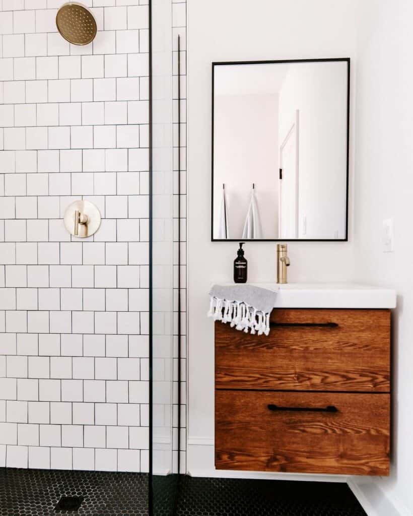 Rustic Elements Enhance Minimalist Design