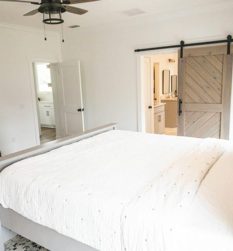 Rustic White Bedroom