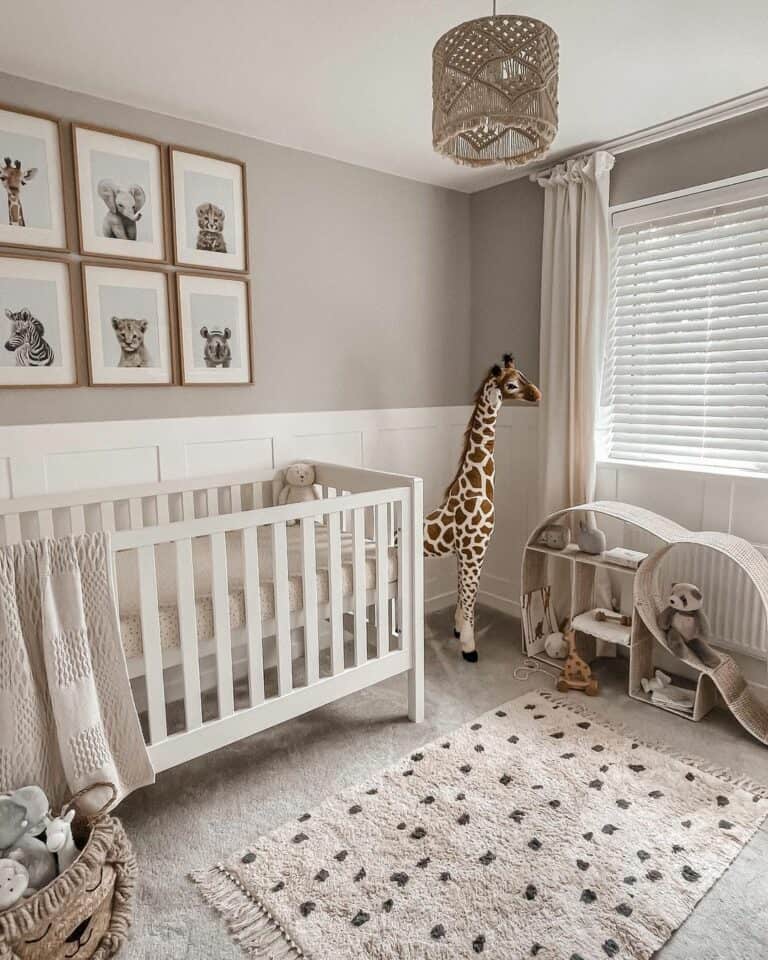 Safari-themed Baby Room