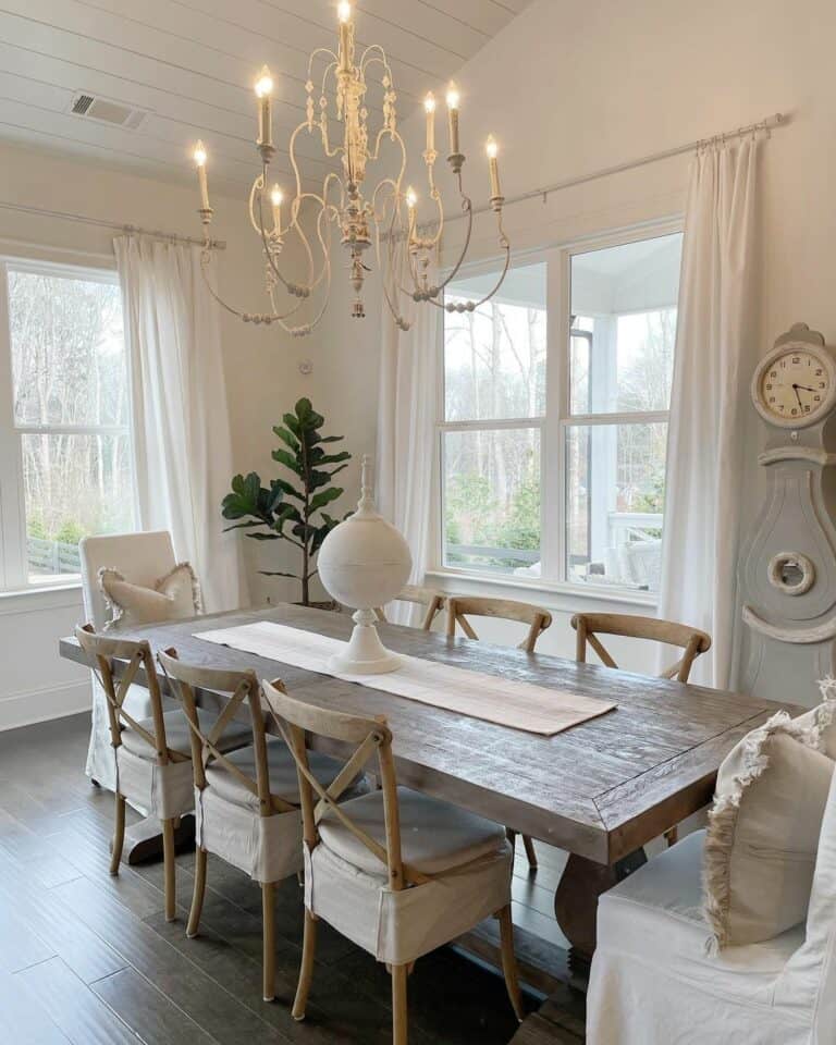 Shabby Chic Dining Room Aesthetic