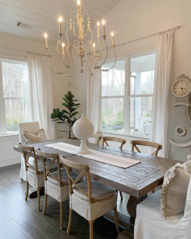 Shabby Chic Dining Room Aesthetic