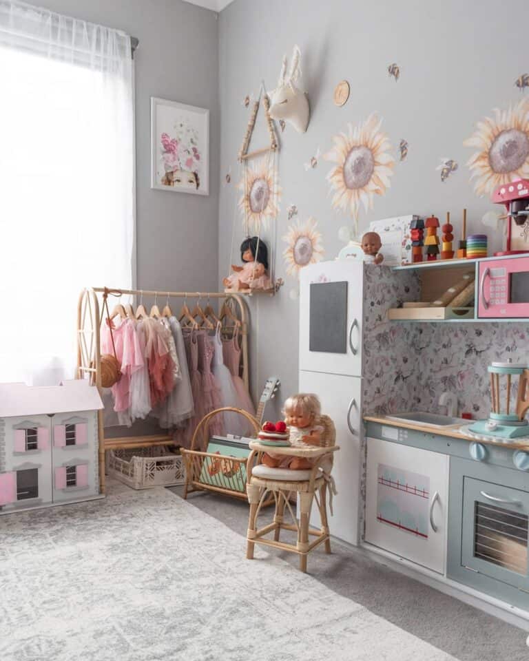 Small Playroom Ideas for a Little Girl