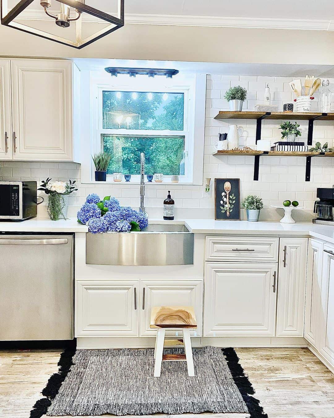 Stainless Steel Farmhouse Sink With Chrome Faucet Soul & Lane