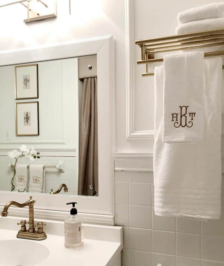 Storing and Displaying Monogrammed Towels