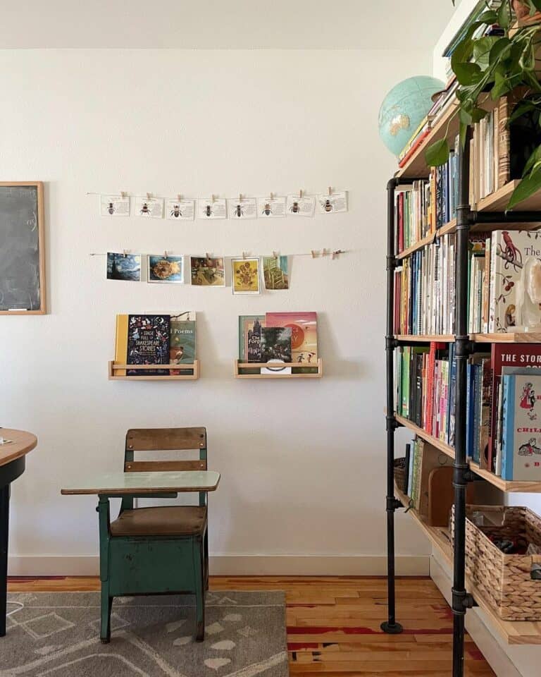 Study Room With Bookshelf Ideas