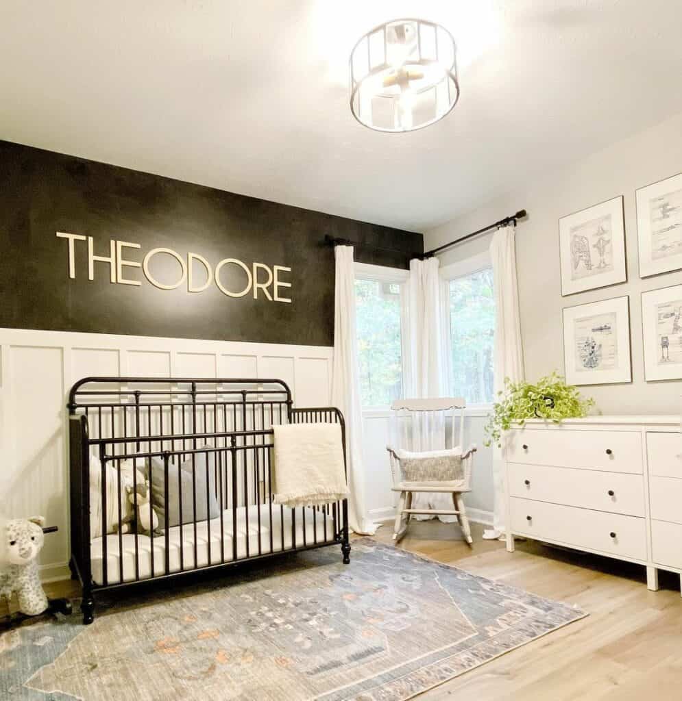 Subtle Star Wars Theme Baby Boy Room