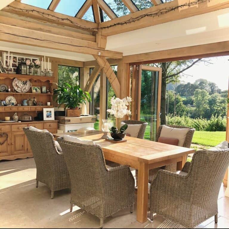 Sunroom Dining Room